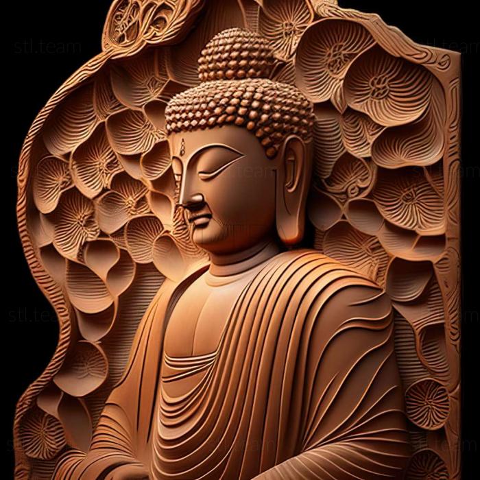 3D модель Будда Шакьямуни (STL)